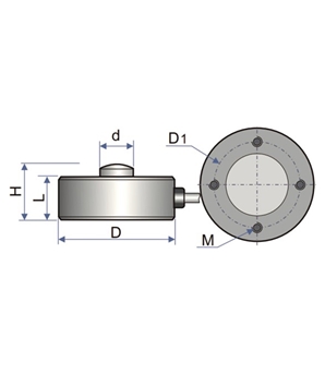 測(cè)力傳感器—ESP-FXXK-S 測(cè)力傳感器(S型)